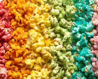 Rainbow Popcorn Recipe